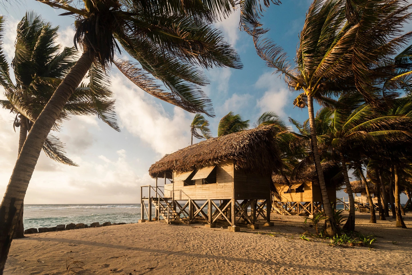 Belize Beachfront Cabanas